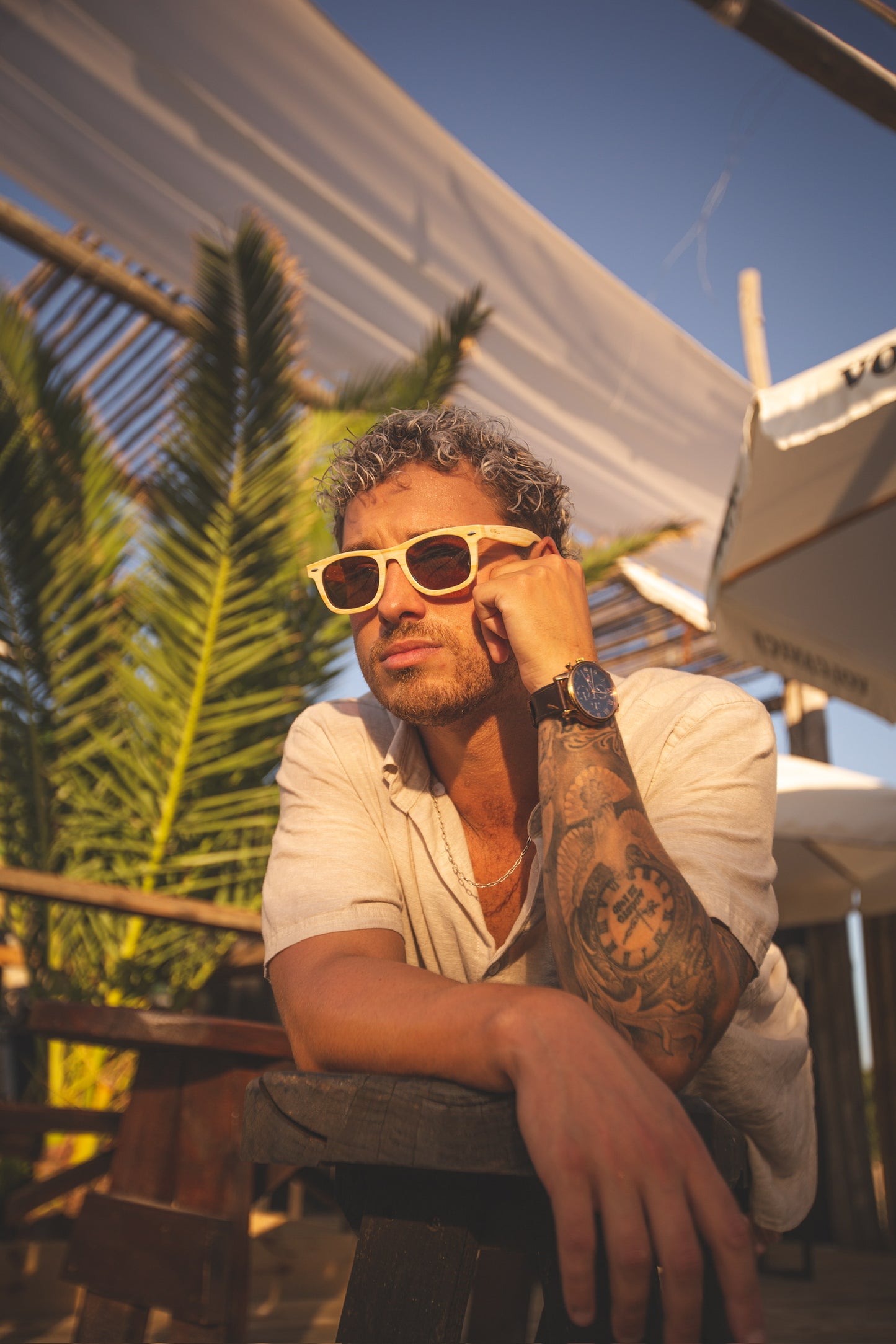 Corea Madera Claro Polarizado