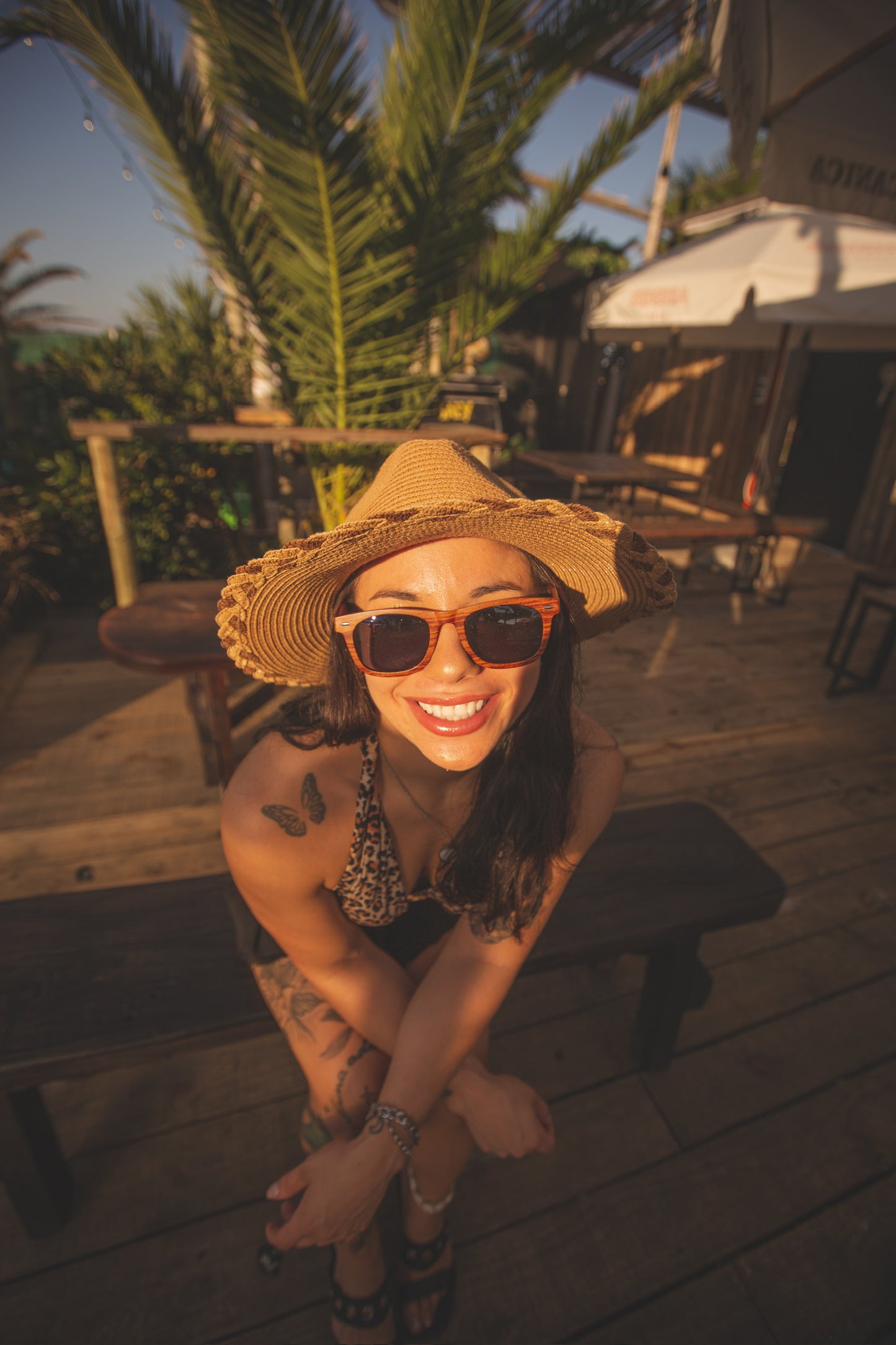 Corea Madera Oscuro Polarizado